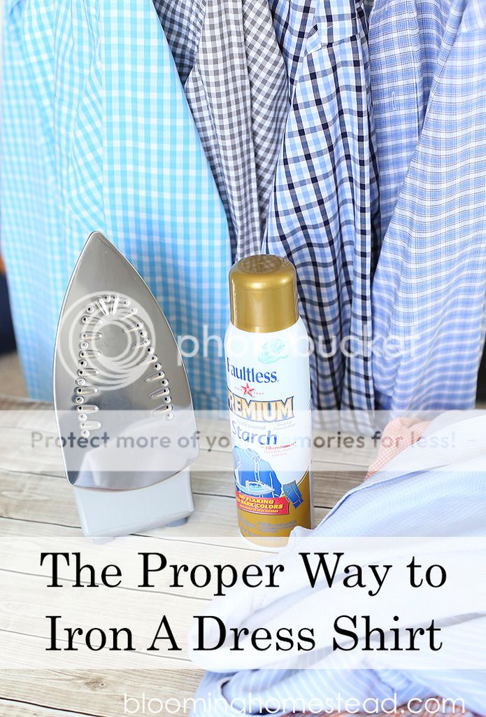 The Proper Way to Iron a Dress Shirt Blooming Homestead